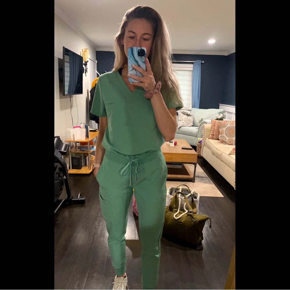Mandala Mint Scrubs